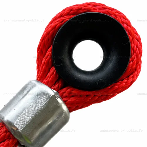 Cosse de corde ronde en plastique polyamide